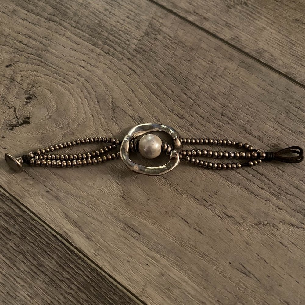 Uno de 50 Pearl Bracelet